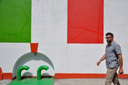 Italian Flag Wall T